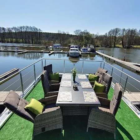 Schwimmendes Ferienhaus Emma Mit Grosszuegiger Dachterrasse 펜션 *